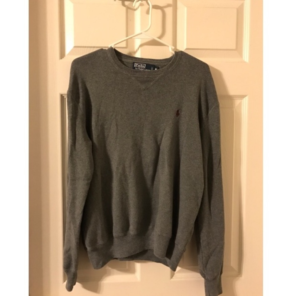 Gray Polo Sweater (size M)