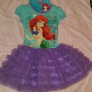 Disney Ariel tutu dress