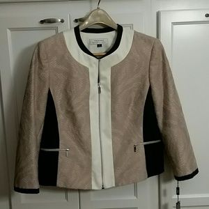 NWT TAHARI zippered jacket