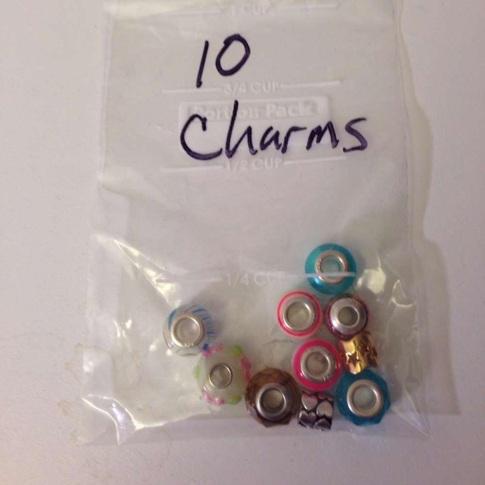 Assortment of charms