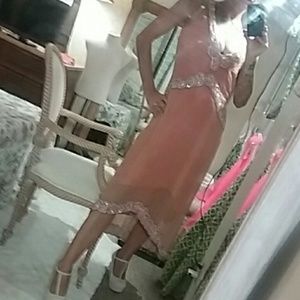 Authentic 1920s beaded dress