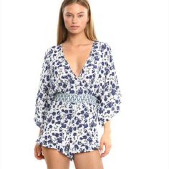 Kittenish kimono romper - Picture 1 of 3