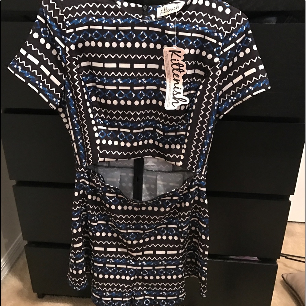 Kittenish romper