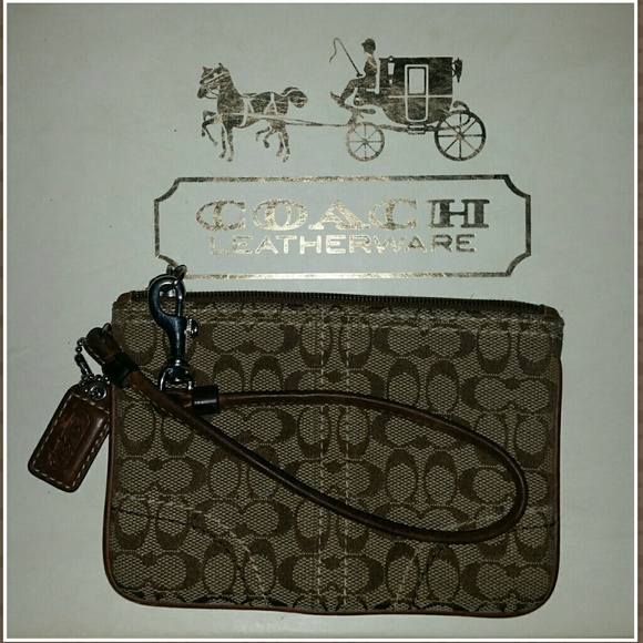 Coach Handbags - SOLD!!!!!!!  Coach Wristlet