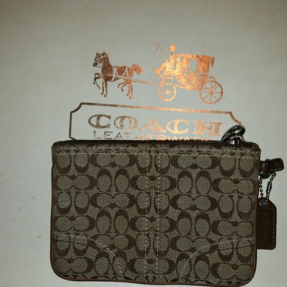 SOLD!!!!!!!  Coach Wristlet - Picture 2 of 3