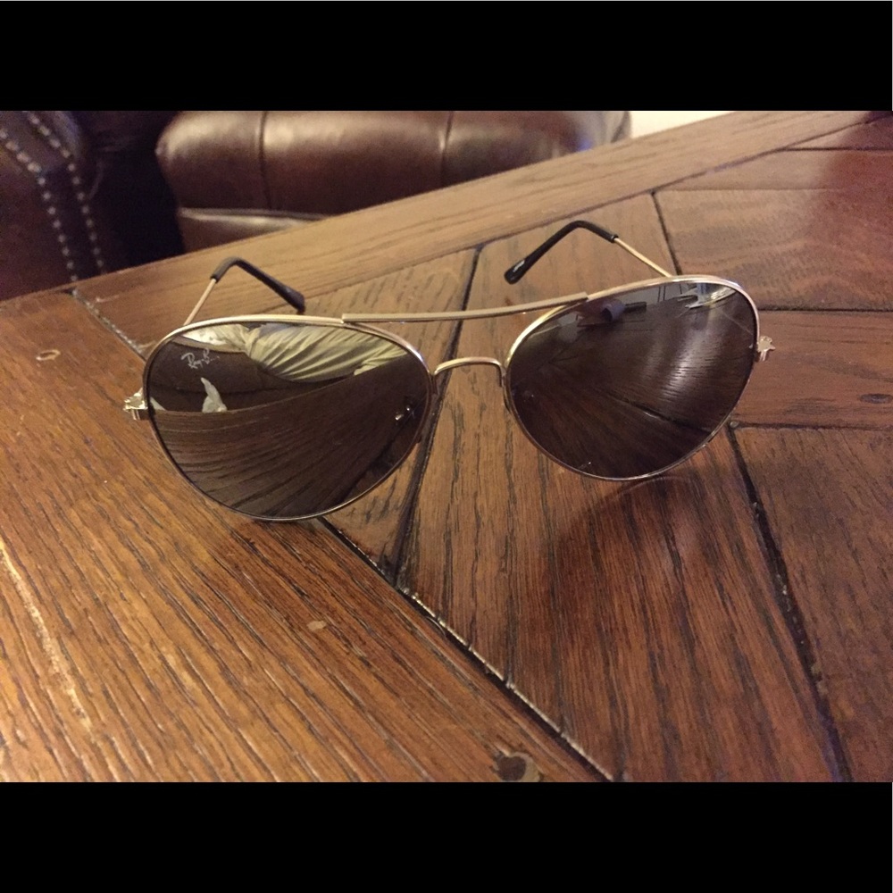 Ray-Ban Aviator Mirror - Silver