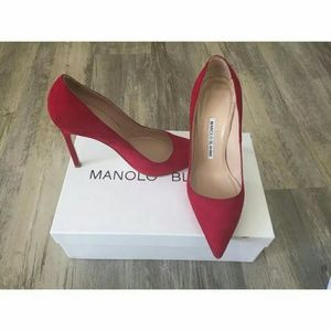 PRELOVED Manolo Blahnik BB Suede Pumps