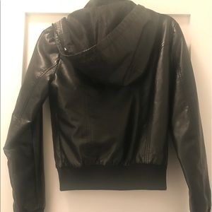 Leather jacket