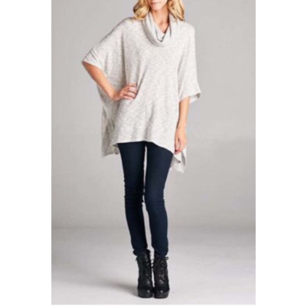 Super soft loose poncho