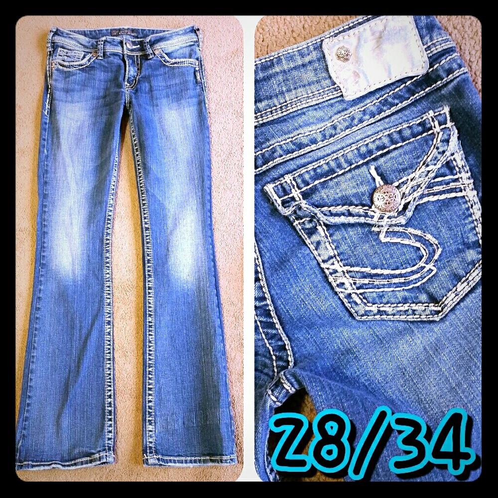 Silver SUKI Surplus Jeans