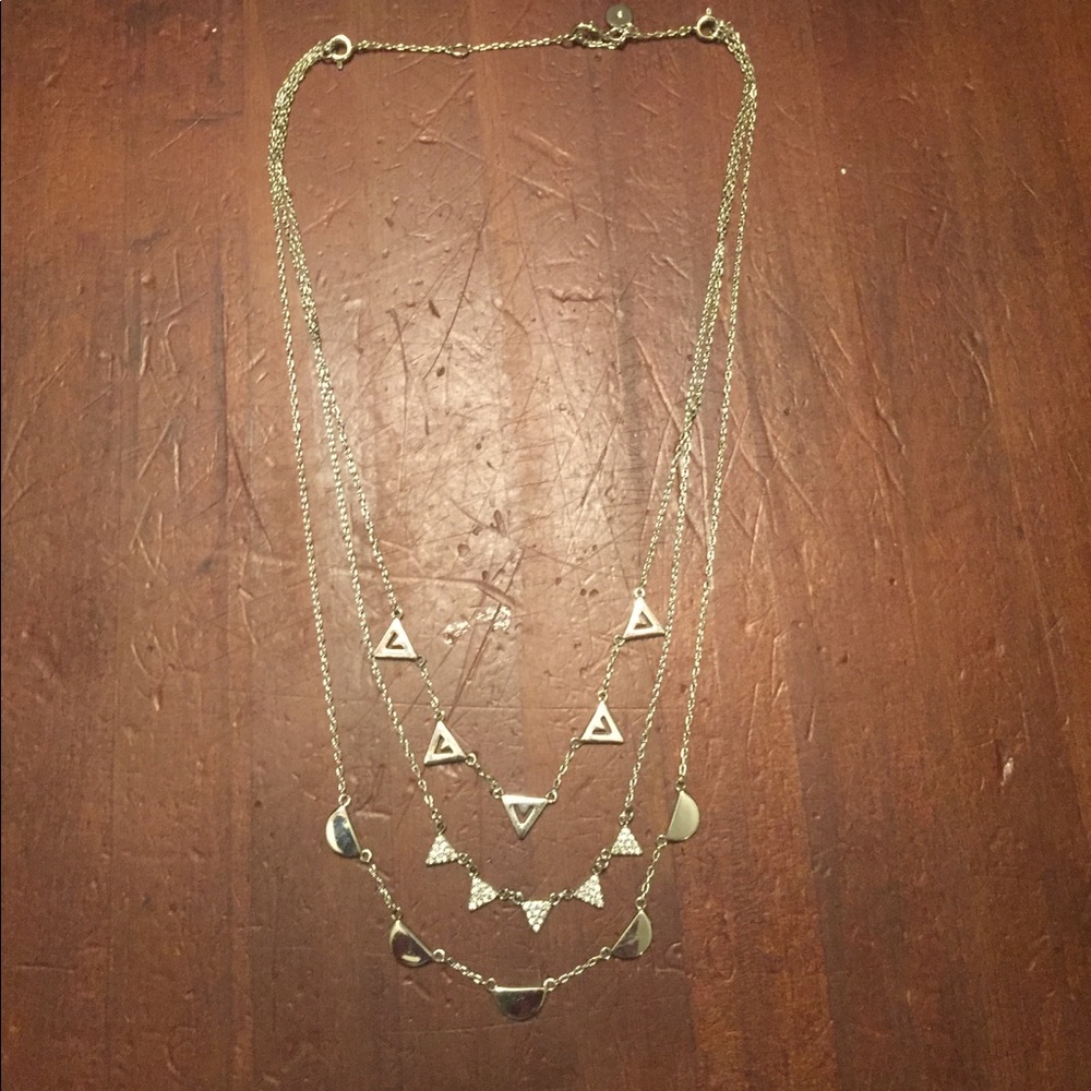 Pave Chevron Necklace by Stella and Dot. BNIB