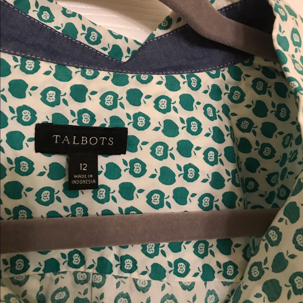 Talbots apple top! - Picture 4 of 8