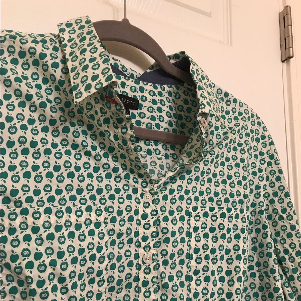 Talbots apple top! - Picture 6 of 8