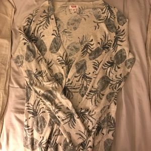 Mossimo Pineapple Cardigan