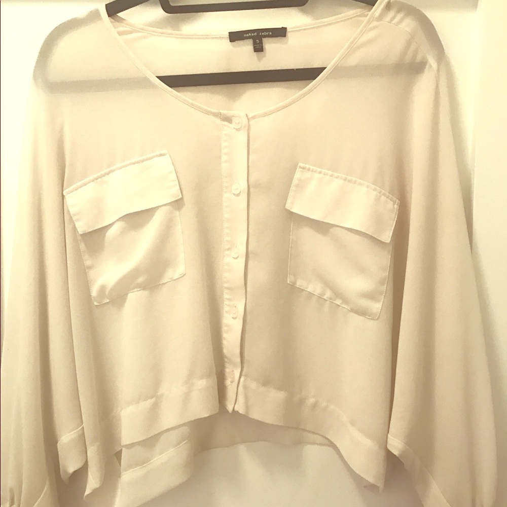 Cropped blouse
