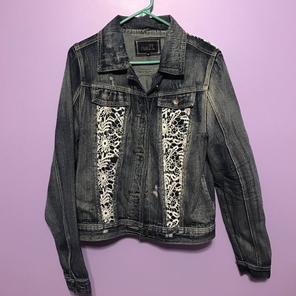NWOT Rue 21 Denim Jacket size XL