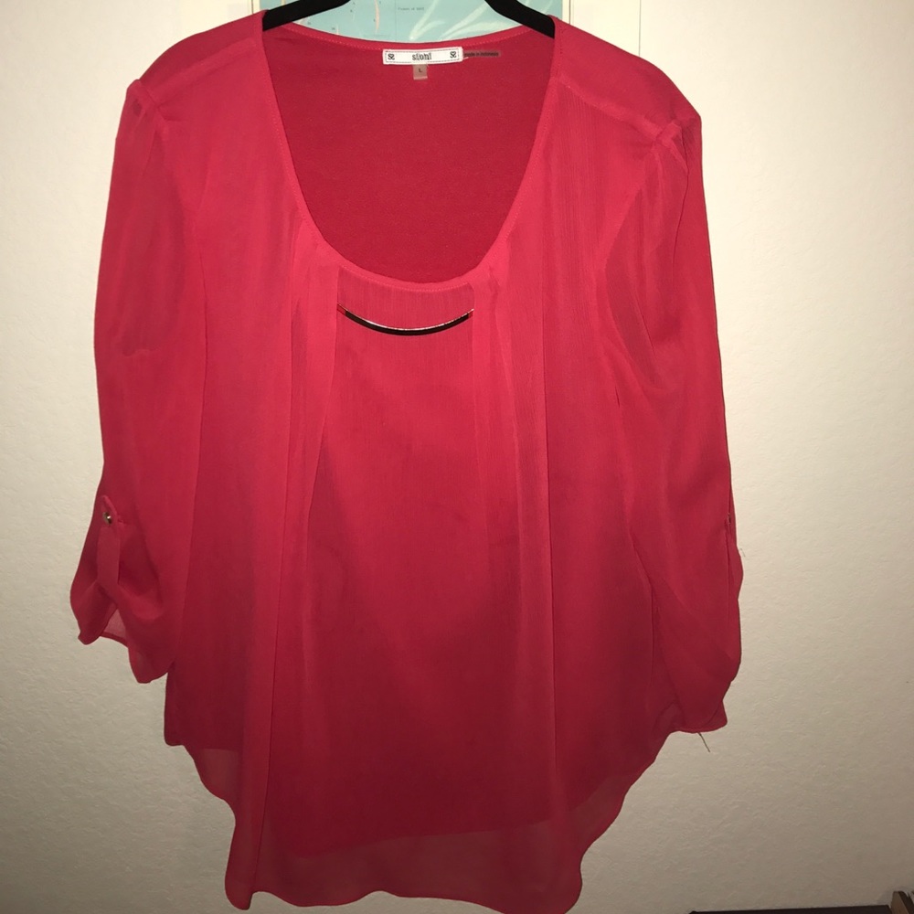 Never worn! Three quarter length tunic blouse