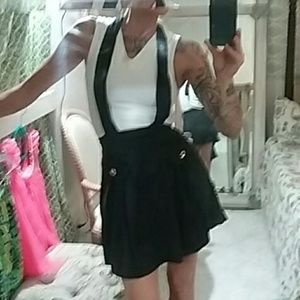 Linen Betsey Johnson Jumskirt