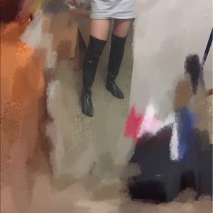 Clarks over knee boots