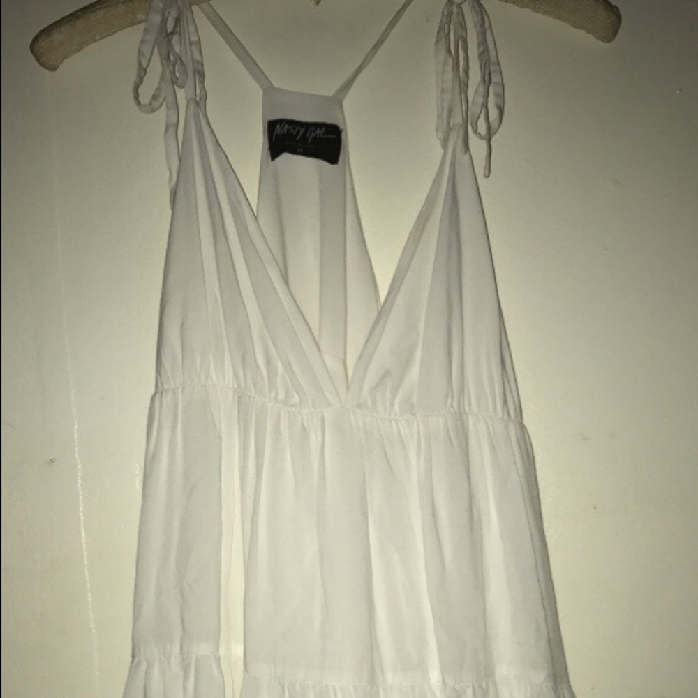 Nasty Gal WHITE dress