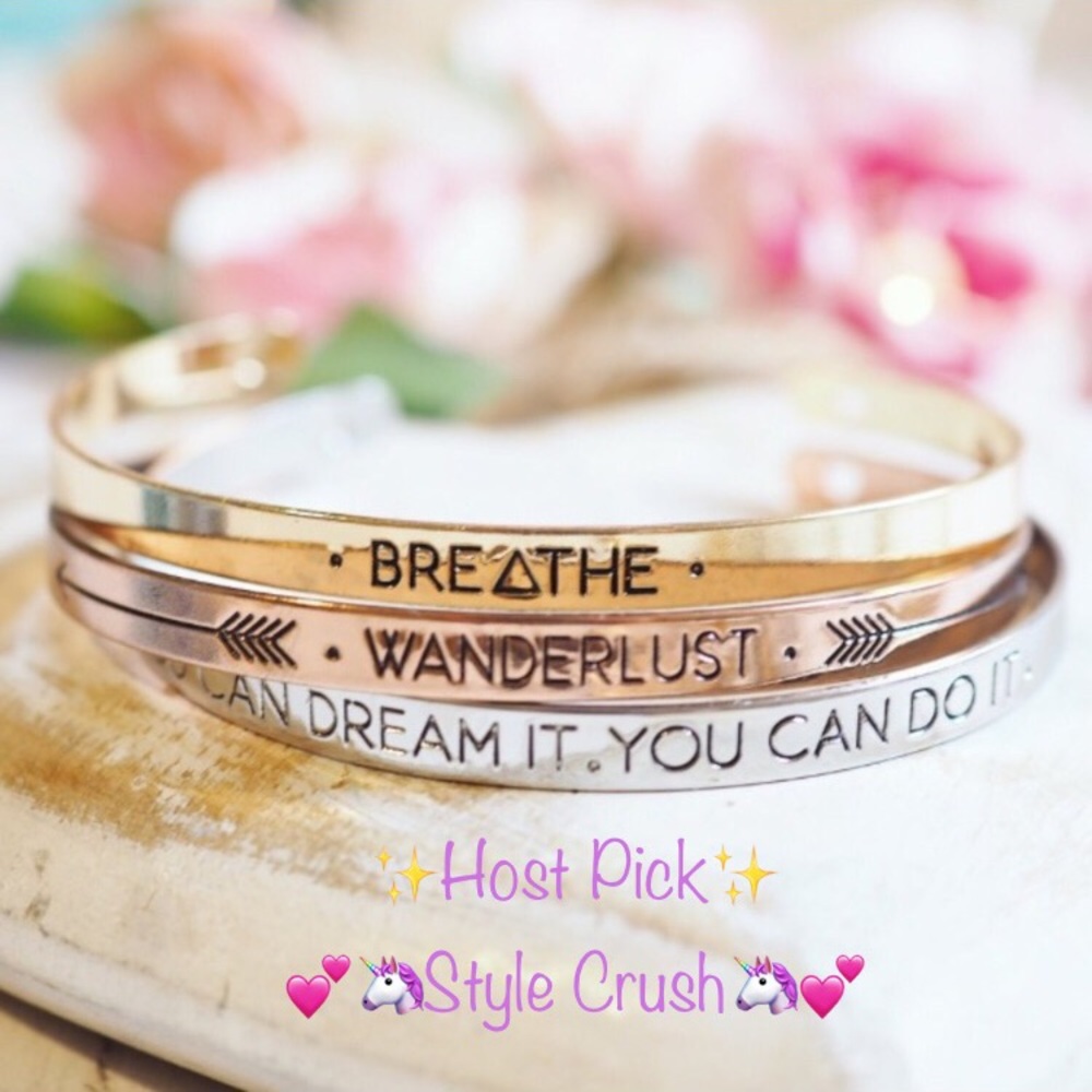✨HP✨Inspirational Boho Bracelet