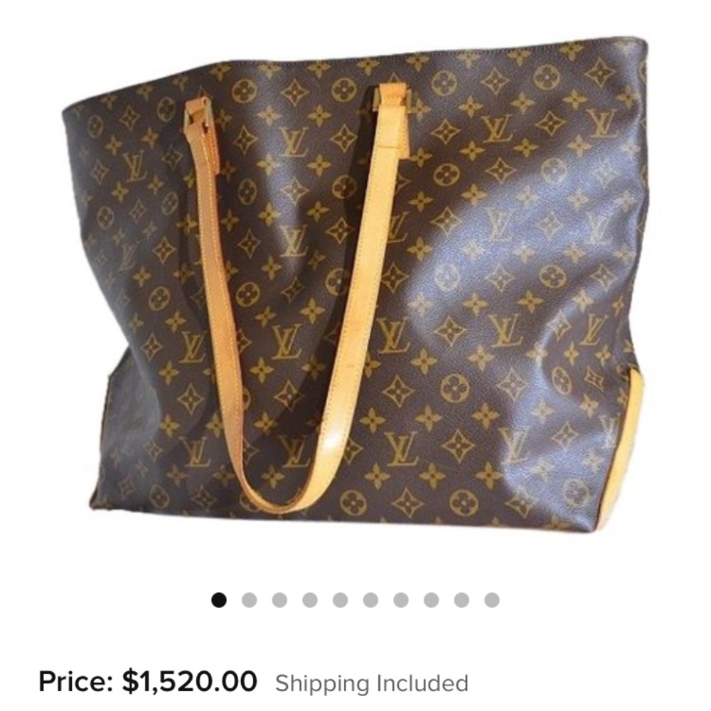 Louis Vuitton monogram cabas alto XL