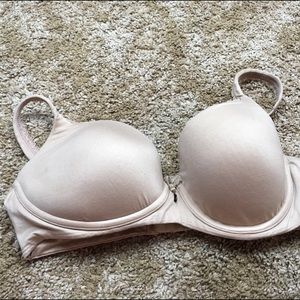 Victoria's Secret tan 34D bra. Well loved