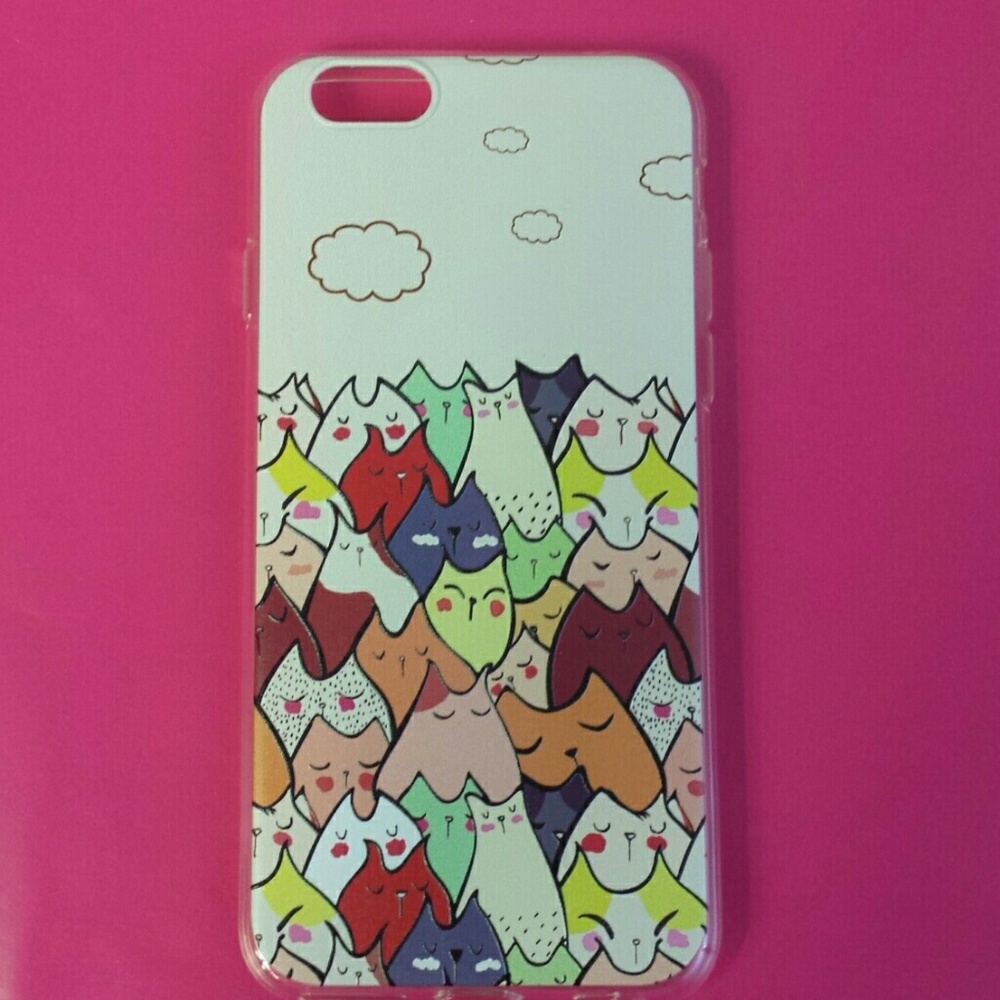 Phone Cover for iphone 6 and 6S "Where is Kitty?"