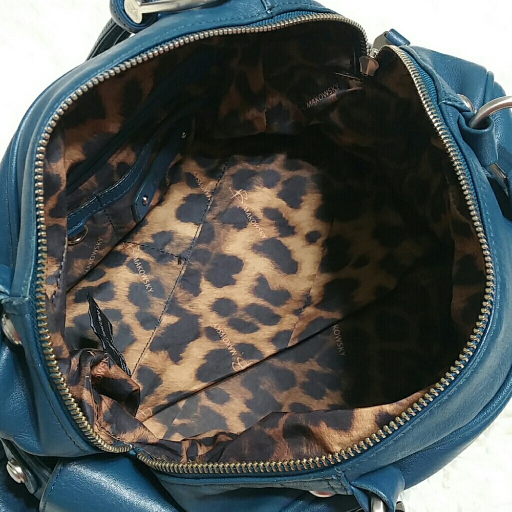 B. Makowsky satchel handbag - Picture 4 of 8