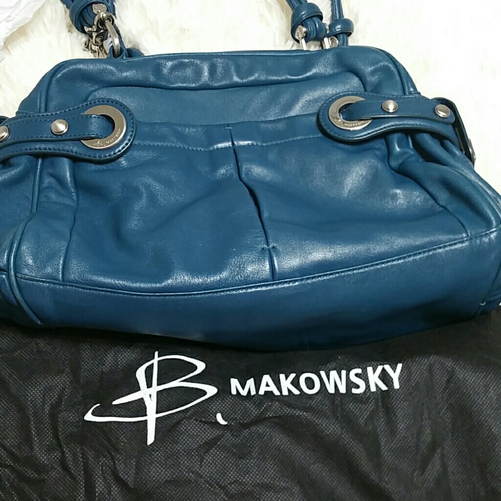 B. Makowsky satchel handbag - Picture 8 of 8