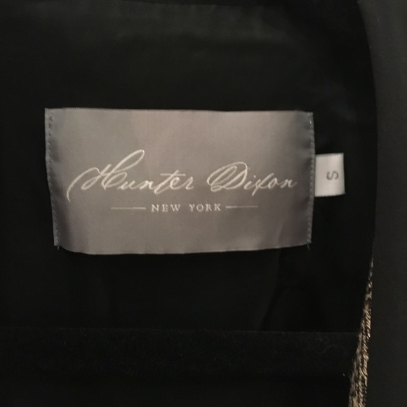 Anthro Hunter Dixon Metallic Herringbone Blazer - Picture 4 of 6