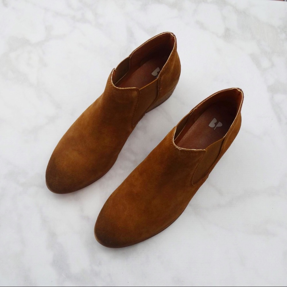 Chestnut Suede Chelsea Boots - Picture 5 of 7