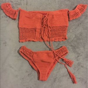 ANDI BAGUS Crochet Bikini Set
