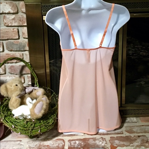 GILLIGAN & OMALLEY APRICOT CHMISE BNWOT - Picture 3 of 3