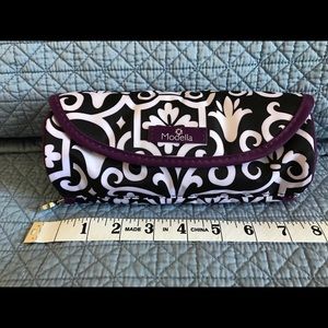 Modella Jewelry/Cosmetic Roll Bag.