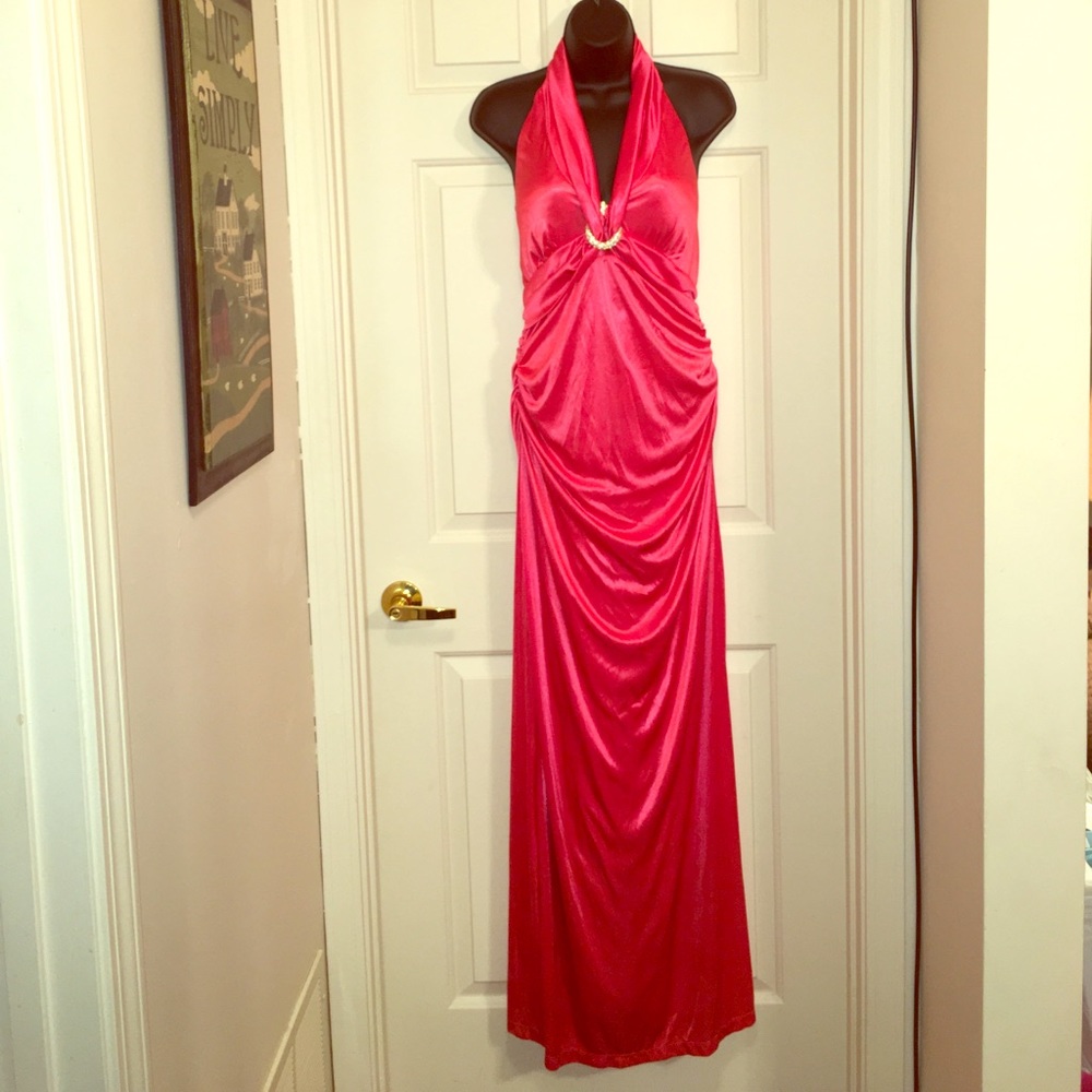 Like New Beautiful Coral Formal Dress