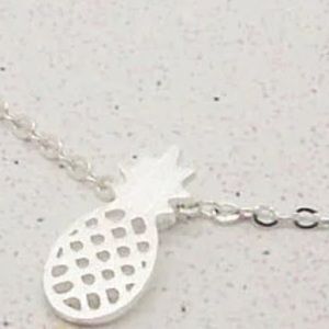 Silver Pineapple Necklace