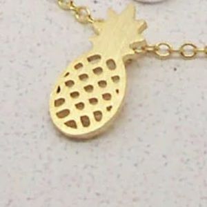 Gold Pineapple Necklace