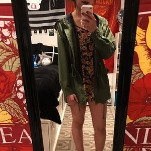 Zara green jacket, BRAND NEW