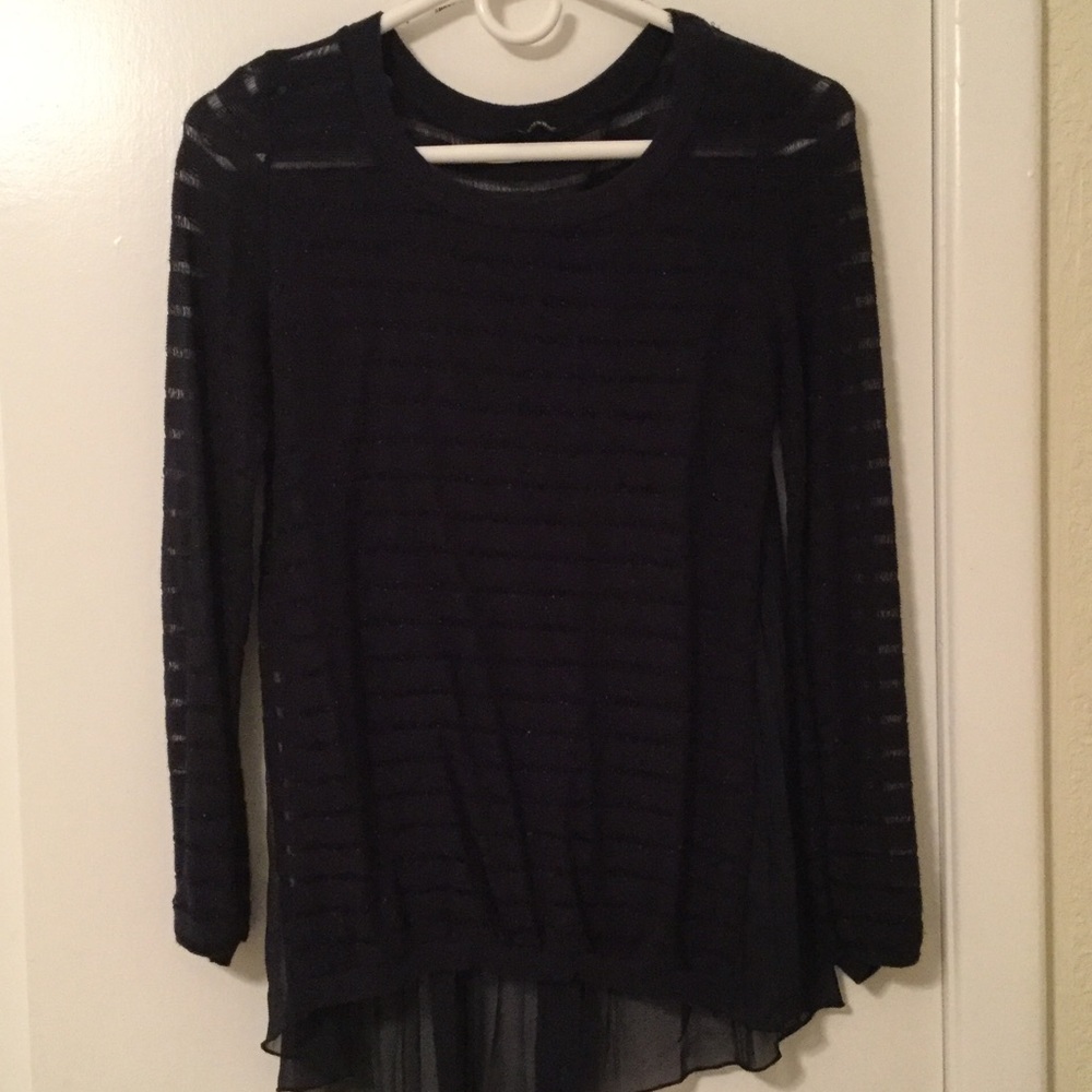 Shear stripped top