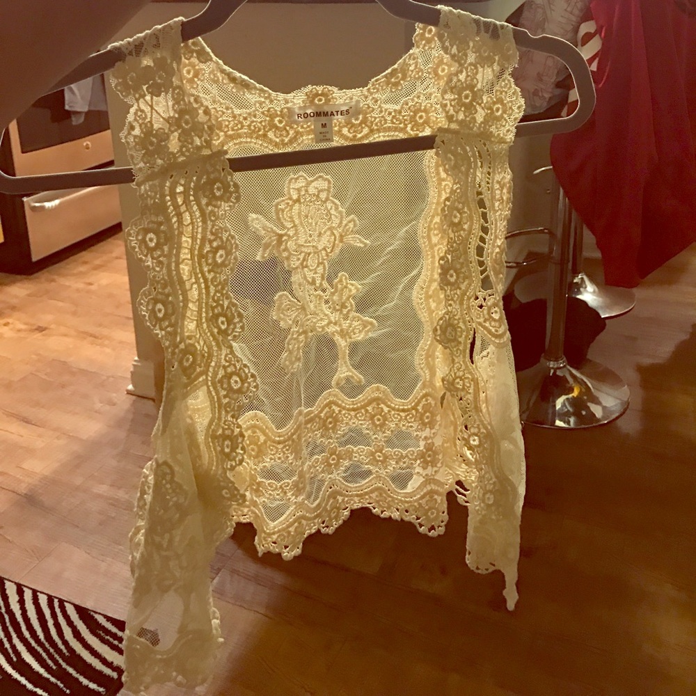 Lace vest