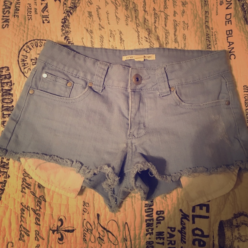 Forever 21 Distressed Shorts