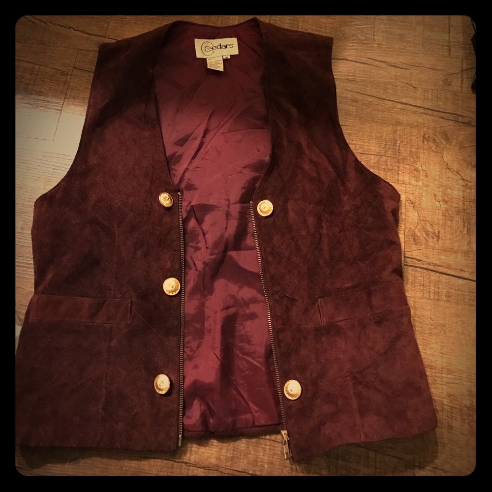 Vest missing a button