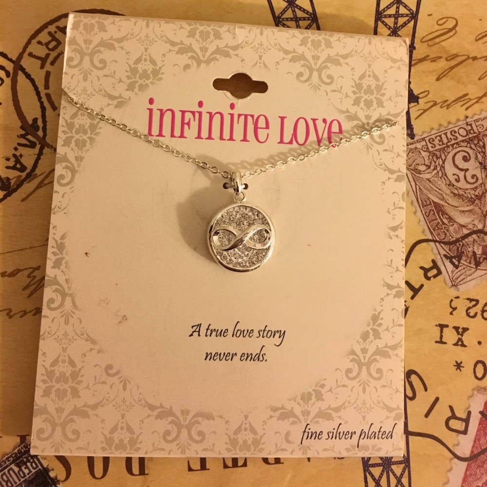 Brand new. Infinite love necklace