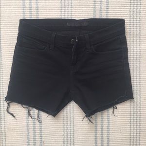 Black JBrand Cutoff Shorts