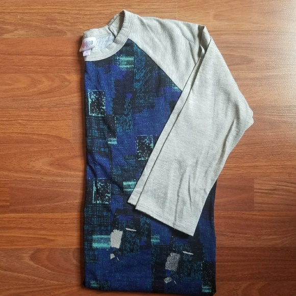 Lularoe Randy Small. Worn once! Blue/grey - Picture 1 of 1