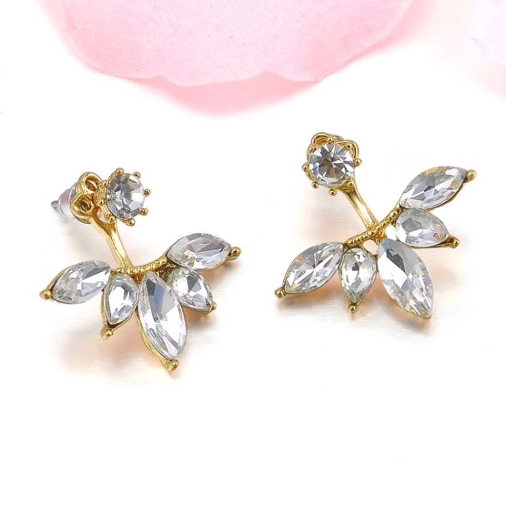 Glam Ear Jacket Earrings - Picture 2 of 4