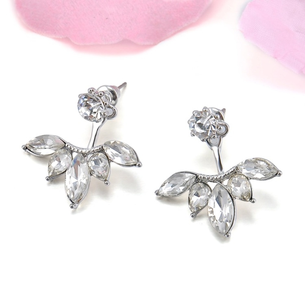 Glam Ear Jacket Earrings - Picture 3 of 4