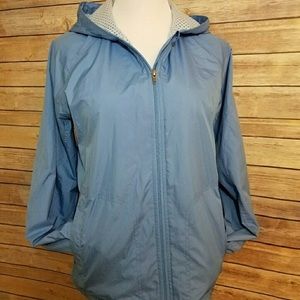 Blue Patagonia Windbreaker
