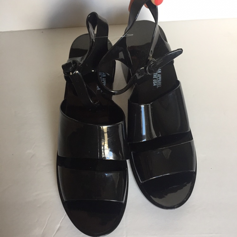 ๐ American Apparel classic Jelly Heel sandal - 11 - Picture 4 of 8